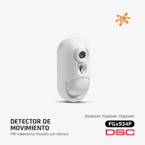 PGx934P Detector de movimiento de seguridad