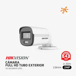 DS-2CE10DF0T-LPFS Hikvision Cámara fija ColorVu