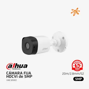 HAC-B1A51 Dahua Camara Fija HDCVI de 5 MP