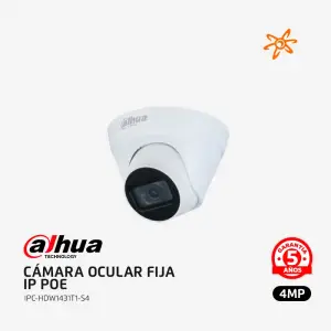 IPC-HDW1431T1-S4 Dahua ocular focal fija IR de 4MP