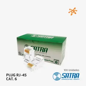 Plug RJ-45 CAT. 6