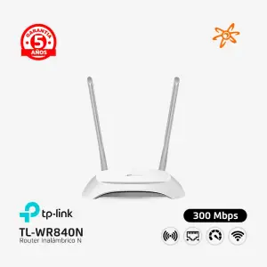 TL-WR840N Router Inalámbrico N 300Mbps TP-LINK