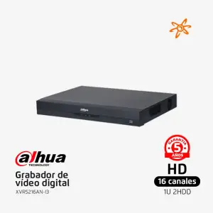 XVR5216AN-I3 Dahua Grabador HD 16 Canales