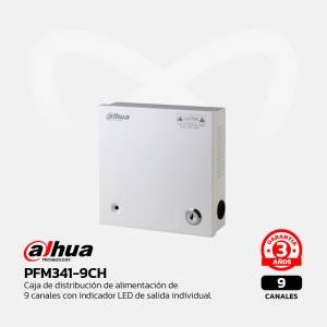 PFM341-9CH Fuente de alimentación centralizada 9 entradas - 12Vdc @ 5 AMP