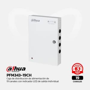 PFM343-19CH Fuente de alimentación centralizada 19 Entradas - 12Vdc @ 20 AMP