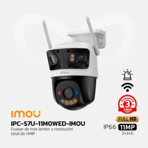IPC-S7U-11M0WED-IMOU Cruiser TRIPLI LENS 11MP IP66